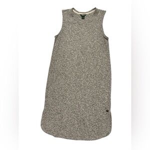 Sleeveless roots dress /skirt grey size medium